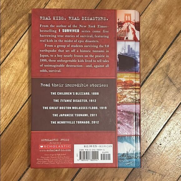 I Survived True Stories Hardcover Book by Lauren Tarshis - Scholastic Book - Picture 2 of 5